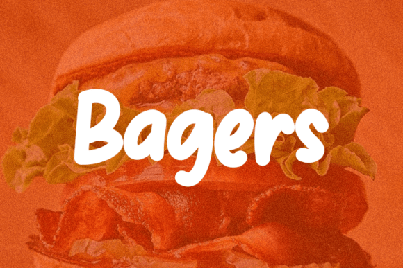 Bagers: A Handwritten Typeface for Editorial Design
