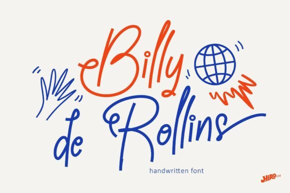 Billy De Rollins: The Script Font That Elevates Campaign Design