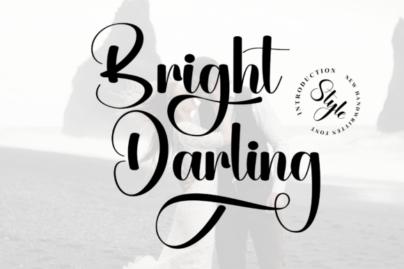 Bright Darling: A Modern Script Font for Web Design