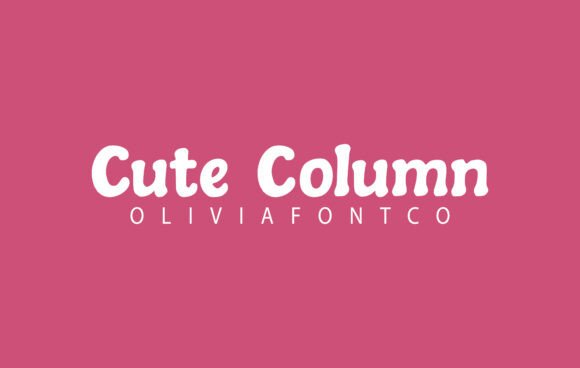 Cute Column Typeface Review for Social Campaigns