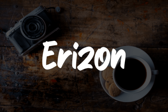 Erizon: A Modern Typeface for Elegant Editorial Design