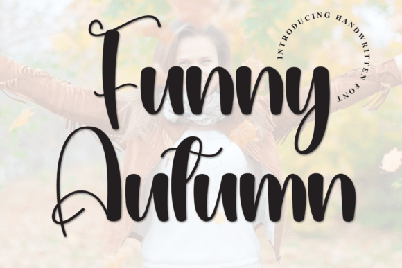 Funny Autumn Font: A Warm Typeface for Small Business Branding