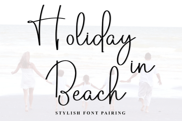 Holiday in Beach Font: A Designer's Review for Campaigns