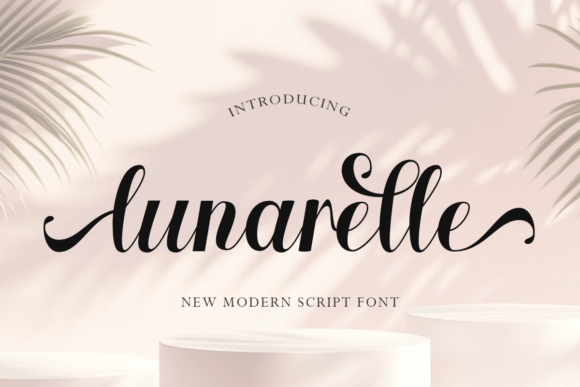 Lunarelle: A Dreamy Script Font for Modern Branding