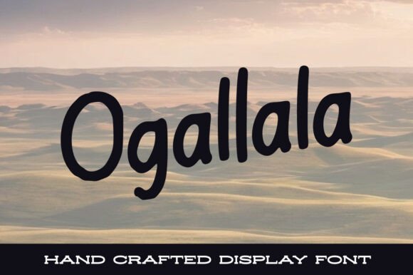 Ogallala: A Free-Spirited Handwritten Font for Modern Web Design