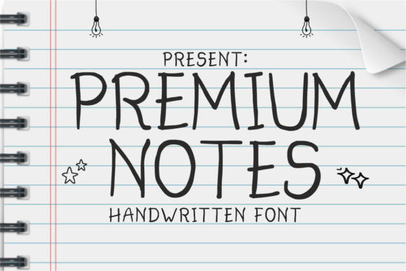 Premium Notes: The Handwritten Typeface for Editorial Clarity