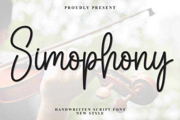 Simophony: The Script Font for Scroll-Stopping Marketing