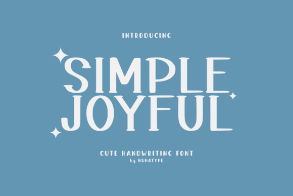 Simple Joyful: The Handwritten Font That Elevates Small Business Branding