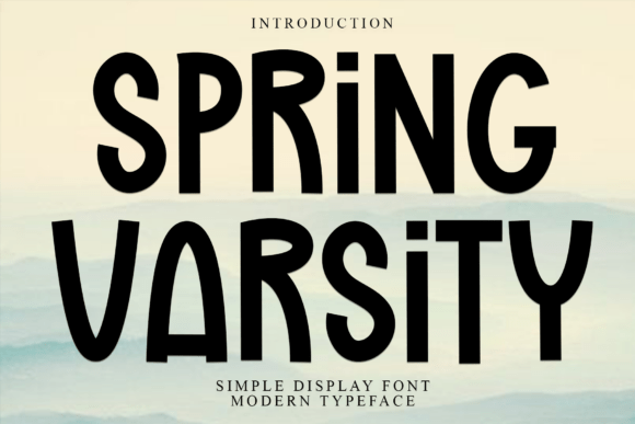 Spring Varsity Font Review: A Handwritten Typeface for Brands