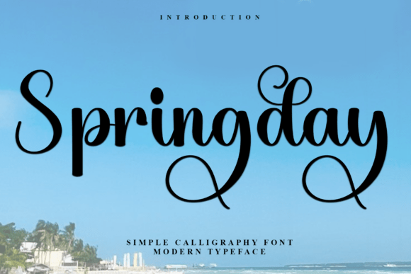 Springday: The Modern Script Font for Scroll-Stopping Marketing