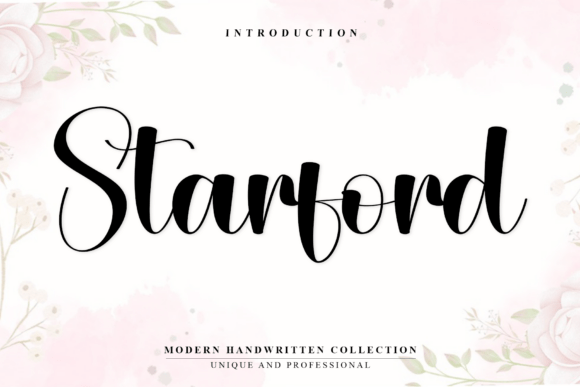 Starford: A Handwritten Font for Authentic Branding