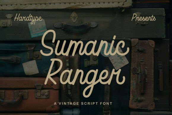 Sumanic Ranger: A Vintage Script Font for Bold Web Design